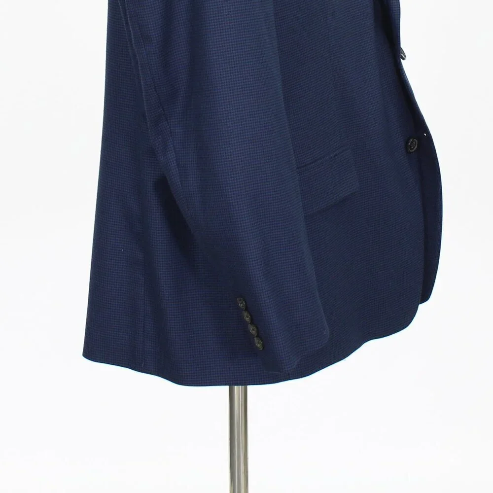 Ralph Lauren 44L Navy HT 2-Button Sport Coat Blazer Jacket W030